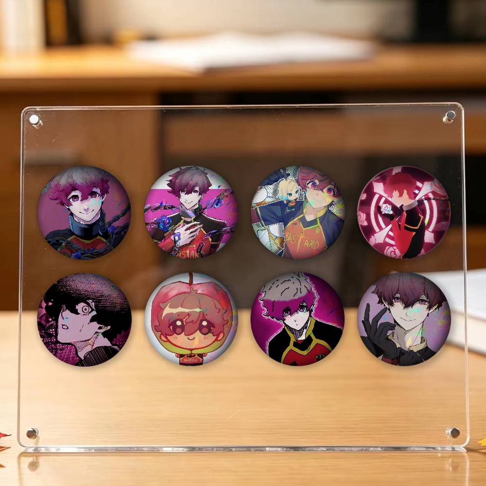 Gaming Console Buttons - ตัวละครอนิเมะ อลิเซ็กซ์ เนส รุ่นใหม่ เข็มกลัดนุ่มนิ่ม ตลก