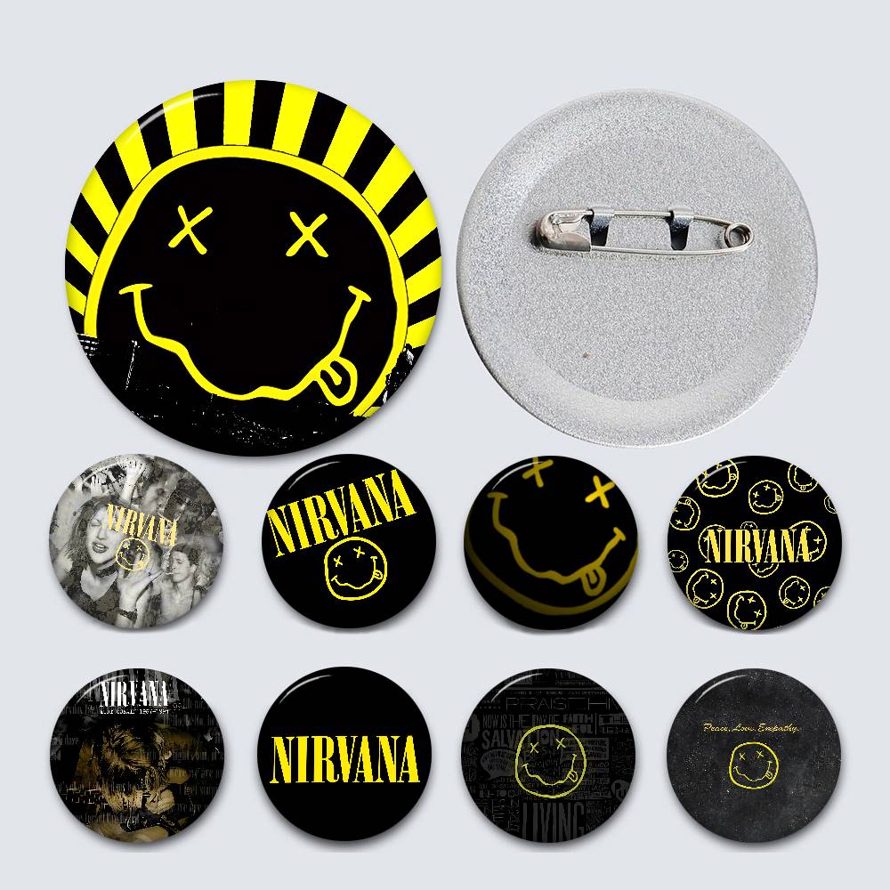 Gaming Console Buttons - เข็มกลัด N-Nirvana รุ่นใหม่ แบบนุ่ม ลายตลก ขำขัน