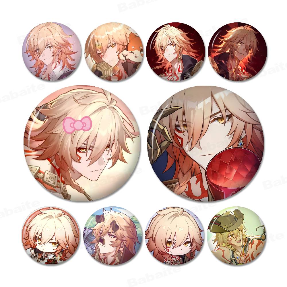 Gaming Console Buttons - เข็มกลัด Honkai Star Rail Mydei แบบใหม่