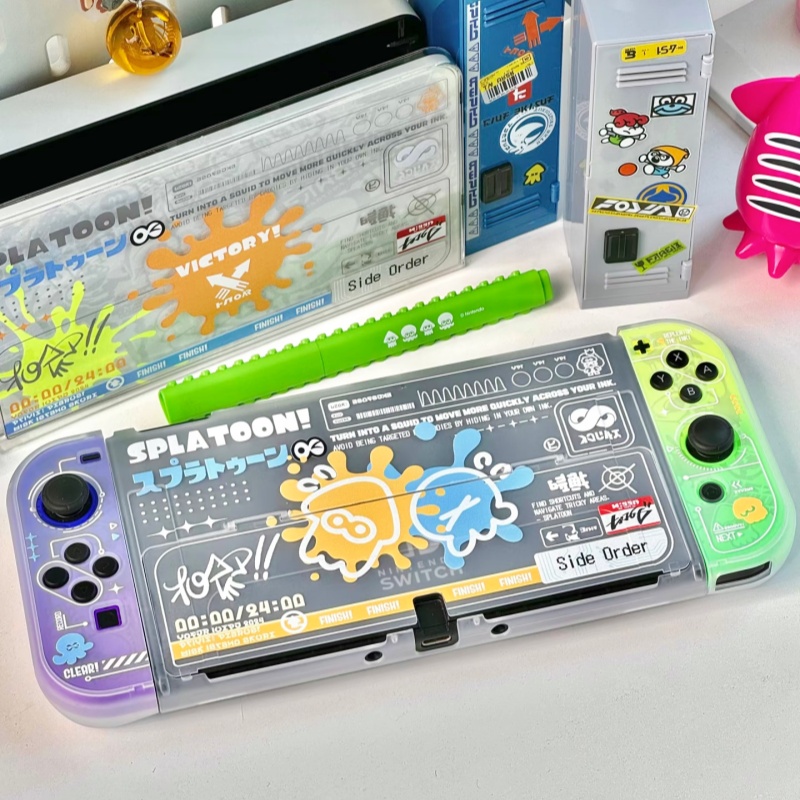 Gaming Console In Tv - สแปลทูน 3 สวิตช์ 2 เจนเนอเรชั่น แยกส่วนบางเฉียบเคสป้องกัน