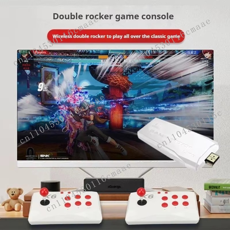 Gaming Console All - เครื่องเล่นเกมทีวีคลาสสิกคุณภาพสูง ไร้สาย พร้อมเกมเรโทรกว่า 20000 เกม จอยสติ๊กออลอินวัน