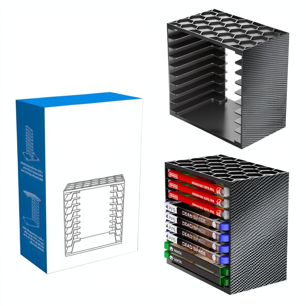 ทาวเวอร์จัดเก็บการ์ดเกม สำหรับ - Gaming Console Display Case บทวิจารณ์และราคา