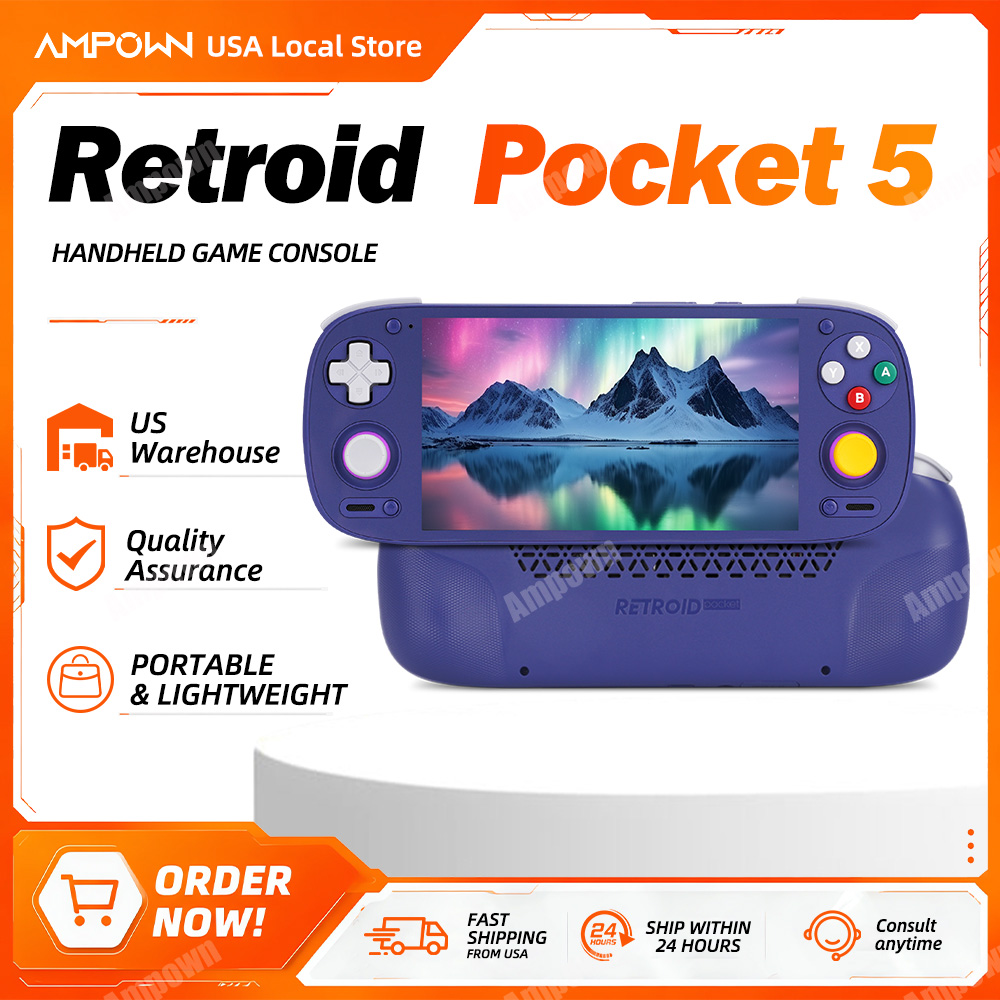 Retroid Pocket 5 RP5 เครื่องเล - Gaming Console Under 5000 บทวิจารณ์และราคา