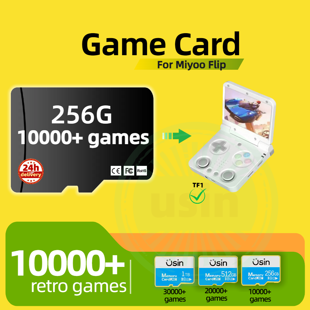 การ์ดเกมสําหรับ Miyoo Flip 300 - Gaming Console Latest บทวิจารณ์และราคา