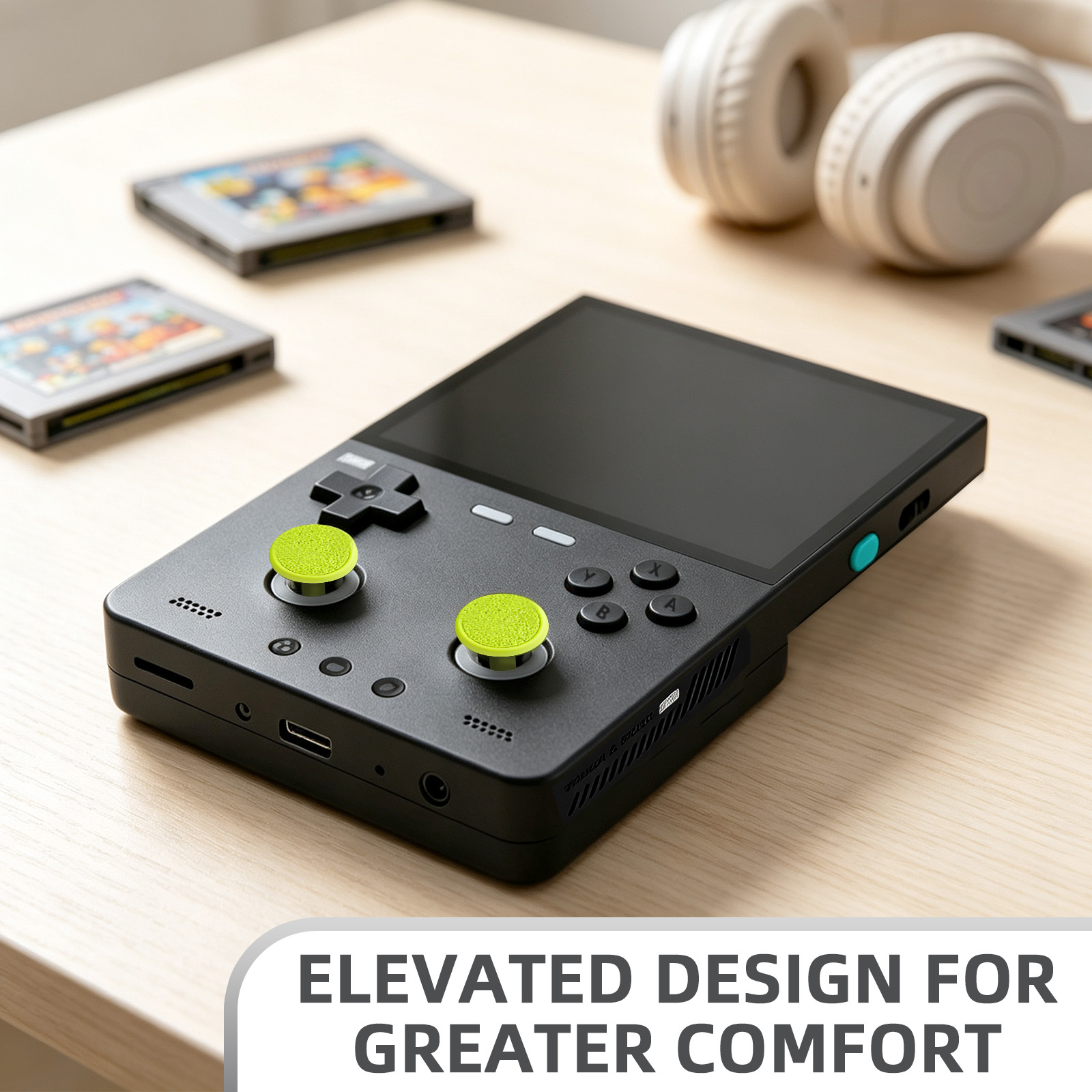 อะไหล่เปลี่ยนฝาครอบจอยสติ๊กสำห - Gaming Console Buttons บทวิจารณ์และราคา