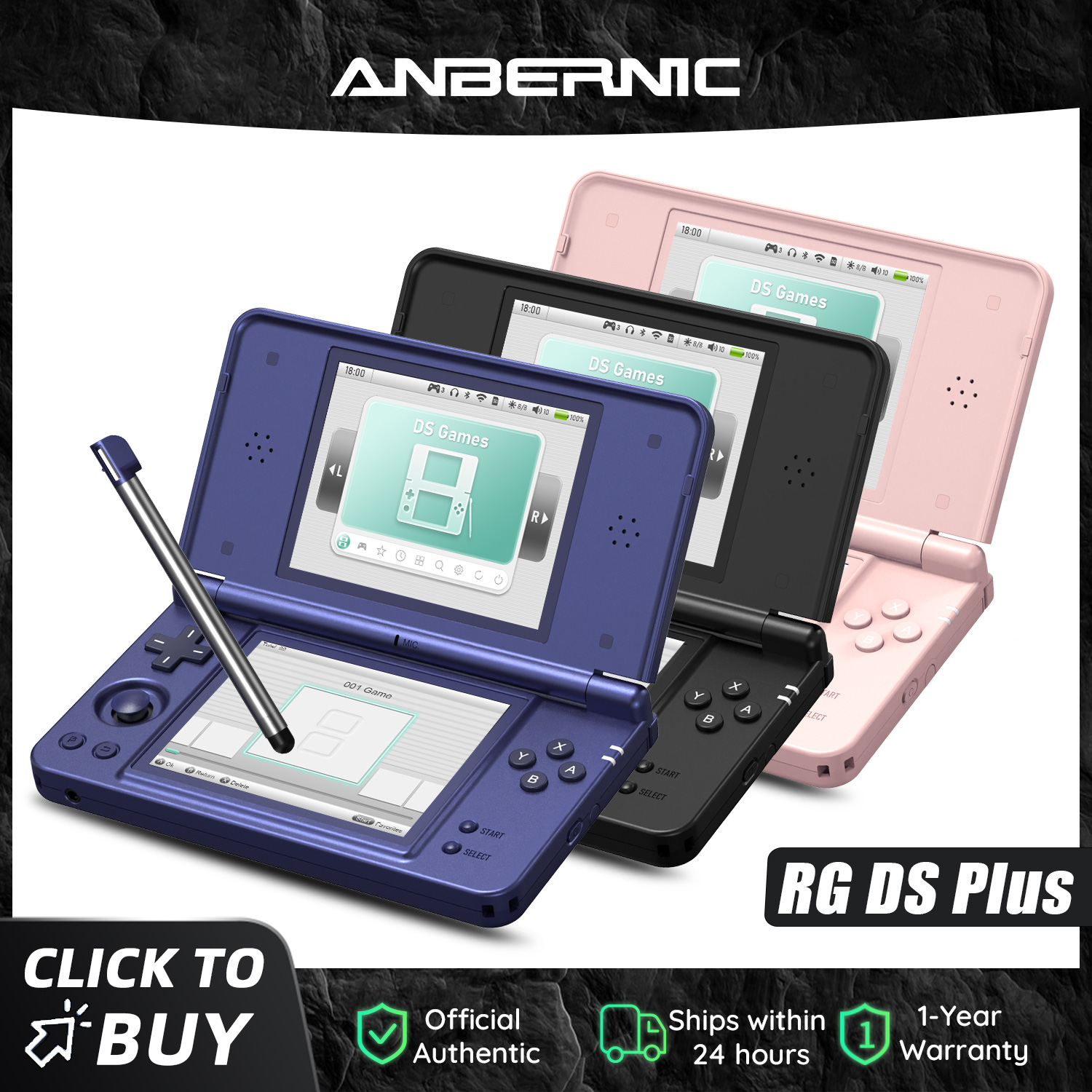 เครื่องเล่นเกมพกพา Anbernic RG - Gaming Console Under 5000 บทวิจารณ์และราคา