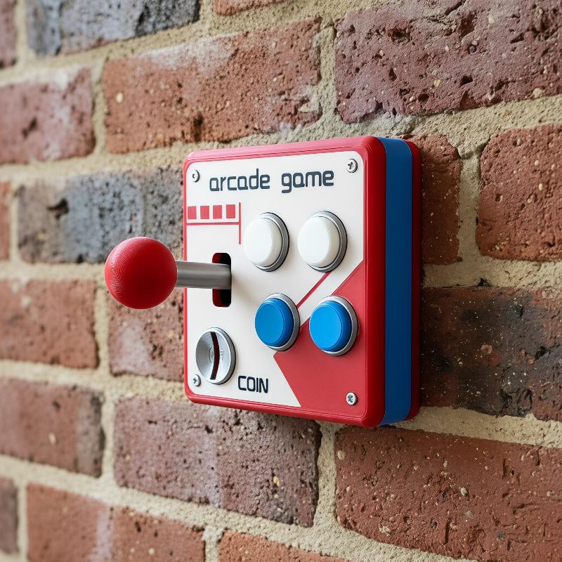 แผ่นสวิตช์ปุ่มเกมอาร์เคดสไตล์เ - Gaming Console Buttons บทวิจารณ์และราคา