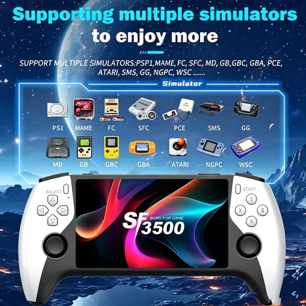 SF3500 เครื่องเล่นเกมพกพาขนาด  - Gaming Console Buttons บทวิจารณ์และราคา